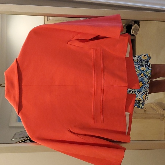 Cache Crop 3/4 Sleeve Jacket Size S - Picture 4 of 6